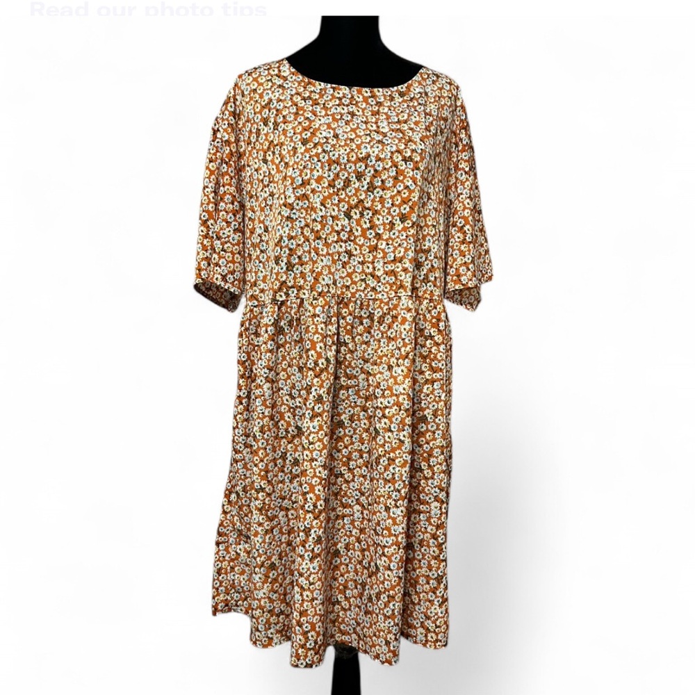 SHEIN CURVE Women floral dress 1XL